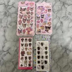 日焼け エンジェルデビルキティ おしりぷにぷにシール アクリルシール