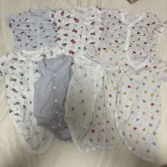 ベビー肌着7枚セット 50〜80 内ミキハウス1枚