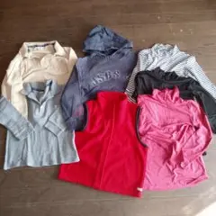 冬用子供服トップス7点セット　120サイズ