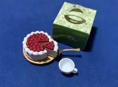 ミニチュア リーメント ケーキ 箱 コーヒーカップ ぷちサンプル