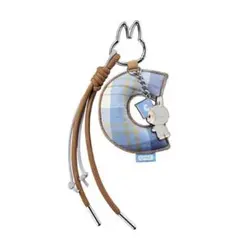 POP MART イニシャルラブブ チャーム キーホルダー 《Ｃ》LABUBU