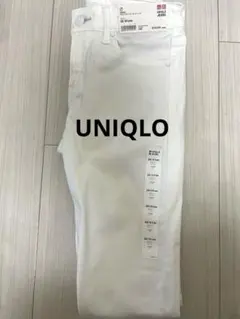 未着用　UNIQLO ウルトラストレッチジーンズ 24 (61cm) ホワイト