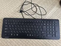 TK-FCP080BK コンパクト有線パンタグラフキーボード