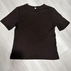 GUジーユーブラウンTシャツレディースXL