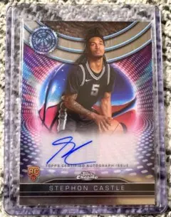 NBAカード Topps Stephon Castle RC サイン