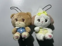 mikko characters ぬいぐるみ2ガチャガチャラテ スフレ 2体