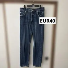 ZARA ザラ ブルー デニム EUR40 USA8 MEX30