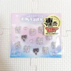ニディガ ぷっくりシール 超てんちゃん あめちゃん ぴえん猫 うちわ