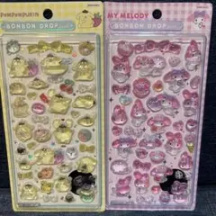 サンリオ マイメロディ ポムポムプリン ボンボンドロップシール ウォーターシール