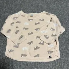 中古 フタフタ ふたクマ バースデイ トップス トレーナー 裏起毛 100cm