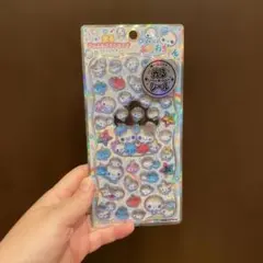 【正規品】光るジュエルプチドロップシール あわわちゃん