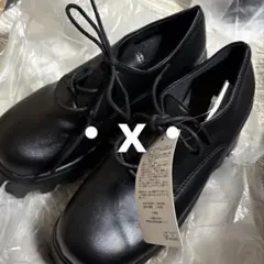 しまむら　厚底レースアップシューズ　Lのサムネイル