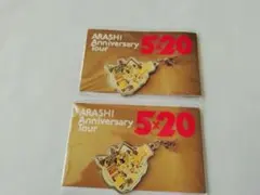 嵐 5×20 会場限定札幌 チャーム 黄色 2個セット