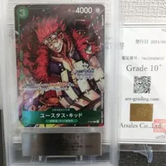 PSA10】ユースタス・キッド チャンピオンシップ ワンピース プロモ