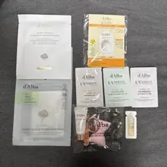 d'Alba トライアルセット 7パック 、キーホルダー　セット　ヴィーガン