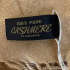 VIA SERICA 100%カシミヤ ストール　大判150最上級カシミヤ