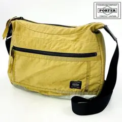 PORTER 吉田カバン ショルダーバッグ イエロー ナイロン R8SA482