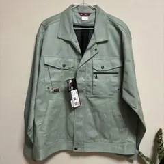 新品未使用 作業服 作業着　長袖ブルゾン 長袖ワークシャツ　4Lサイズのサムネイル