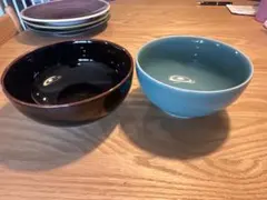 白山陶器　どんぶり大中　2個セット