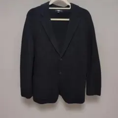 UNIQLO C ニットジャケット ブラック Lサイズのサムネイル