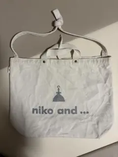 niko and ... トートバッグ ホワイト