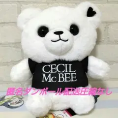 CECIL McBEE セシルマクビー セシルベアBIGぬいぐるみ ホワイト
