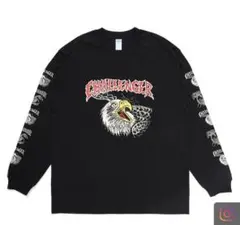 CHALLENGER EAGLE L/S TEE ブラック　サイズLのサムネイル