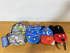 ミッキーマウス ミニリュック型ポーチ4点セット