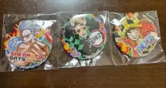 坂本デイズ　鬼滅の刃　ワンピース　缶バッチ