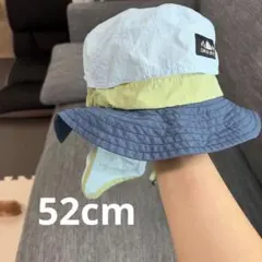 キッズ 帽子 52cm 日よけ付き　アカチャンホンポ