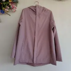 ハーフコート　スプリングコートフード付き　 試着のみ　未使用　撥水性