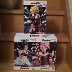 Grandista　グランディスタ　NARUTO ナルト　フィギュア3種セット