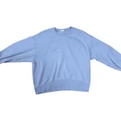 【GU】ライトブルー スウェット