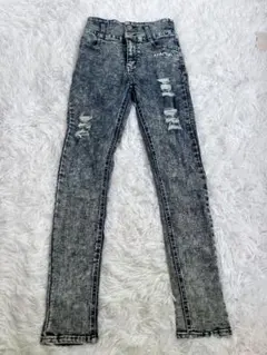 ANAPGIRL ダメージスキニーパンツ 150cm
