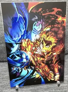 【未使用品】鬼滅の刃 無限列車編 アクリルスタンド （煉獄杏寿郎、猗窩座）