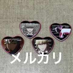 TIGER & BUNNY 2 タイバニ　バーナビー　ハート缶バッジ　2023