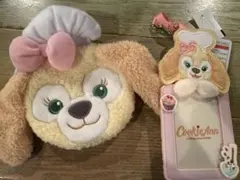 ディズニーシー 25周年 ポーチ カードホルダー　クッキーアン