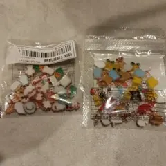 クリスマスネイルデコレーションパーツセット