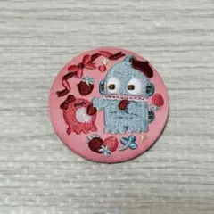 サンリオキャラクターズ 刺繍缶バッジ ハンギョドン