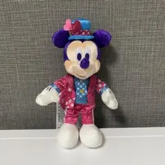 ミッキー　ぬいぐるみバッチ　パルパルーザ　ミニーのファンダーランド