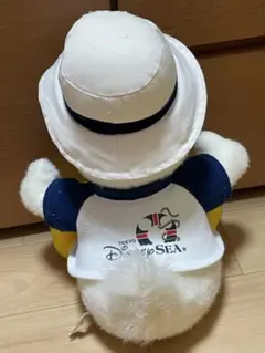 ドナルド 東京ディズニーシー 帽子付きぬいぐるみ