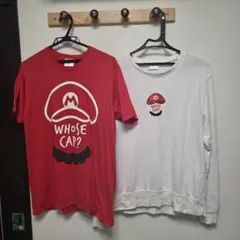 お値下【ユニバ公式】USJ ユニバ　マリオ　Tシャツ　トレーナー