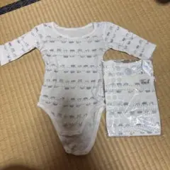 コンビミニ ロンパース肌着 あったか