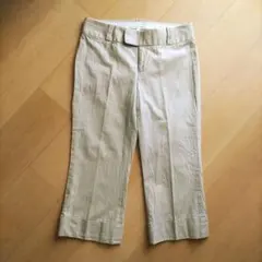 Banana Republic　クロップドパンツ 　アイボリーのサムネイル