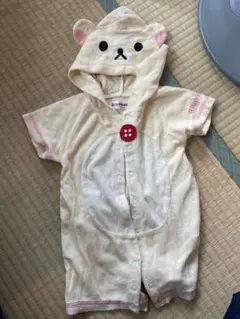 コリラックマ フード付きロンパース 70