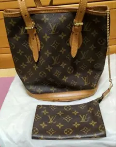 Louis Vuitton モノグラム トートバッグ ポーチ付きのサムネイル