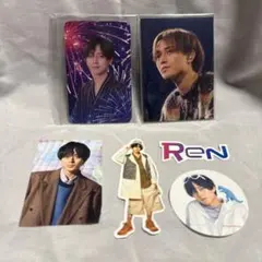 【未使用品】King&Prince キンプリ　永瀬廉　トレカ＋ステッカーセット