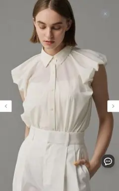 新品タグ付き☆styling☆バックショート シャツ☆WHT - メルカリ