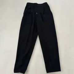 coen ブラック テーパードパンツ Sサイズ