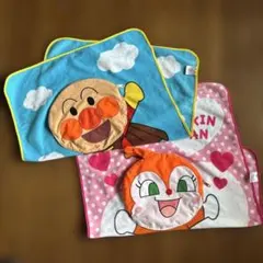 【お値下げ】アンパンマン ドキンちゃん 収納ブランケット 2枚セット